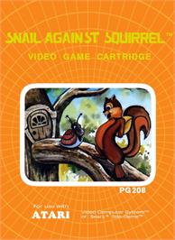 Box cover for Snail Against Squirrel on the Atari 2600.