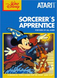 Box cover for Sorcerer's Apprentice on the Atari 2600.