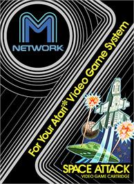 Box cover for Space Attack on the Atari 2600.