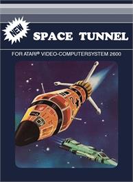 Box cover for Space Tunnel on the Atari 2600.
