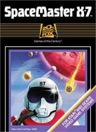 Box cover for Spacemaster X-7 on the Atari 2600.