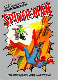 Box cover for Spider-man on the Atari 2600.