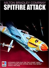 Box cover for Spitfire Attack on the Atari 2600.