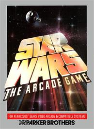 Box cover for Star Wars - The Arcade Game on the Atari 2600.