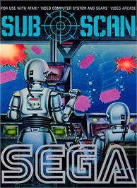 Box cover for Sub-scan on the Atari 2600.