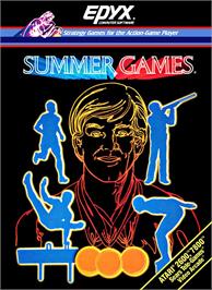 Box cover for Summer Games on the Atari 2600.
