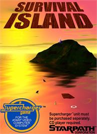 Box cover for Survival Island on the Atari 2600.