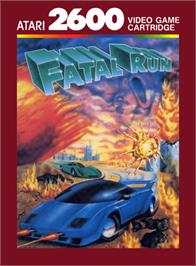 Box cover for Survival Run on the Atari 2600.