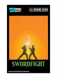 Box cover for Swordfight on the Atari 2600.