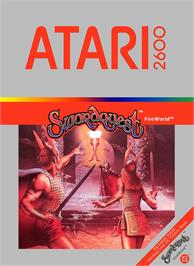 Box cover for Swordquest - Fireworld on the Atari 2600.