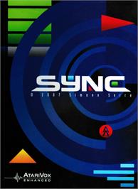 Box cover for Sync on the Atari 2600.