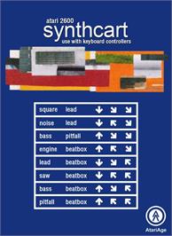Box cover for Synthcart on the Atari 2600.