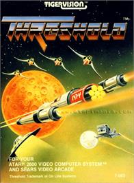 Box cover for Threshold on the Atari 2600.