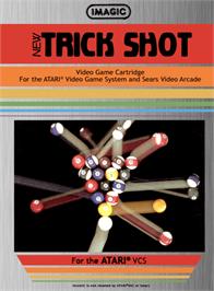Box cover for Trick Shot on the Atari 2600.
