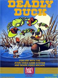 Box cover for Tron: Deadly Discs on the Atari 2600.