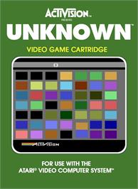 Box cover for Unknown Activision Game #1 on the Atari 2600.