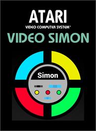Box cover for Video Simon on the Atari 2600.