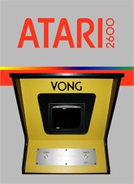 Box cover for Vong on the Atari 2600.