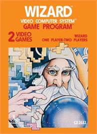 Box cover for Wizard on the Atari 2600.