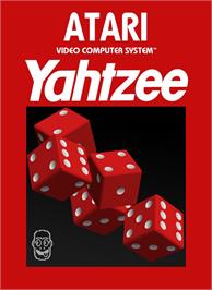 Box cover for Yahtzee on the Atari 2600.
