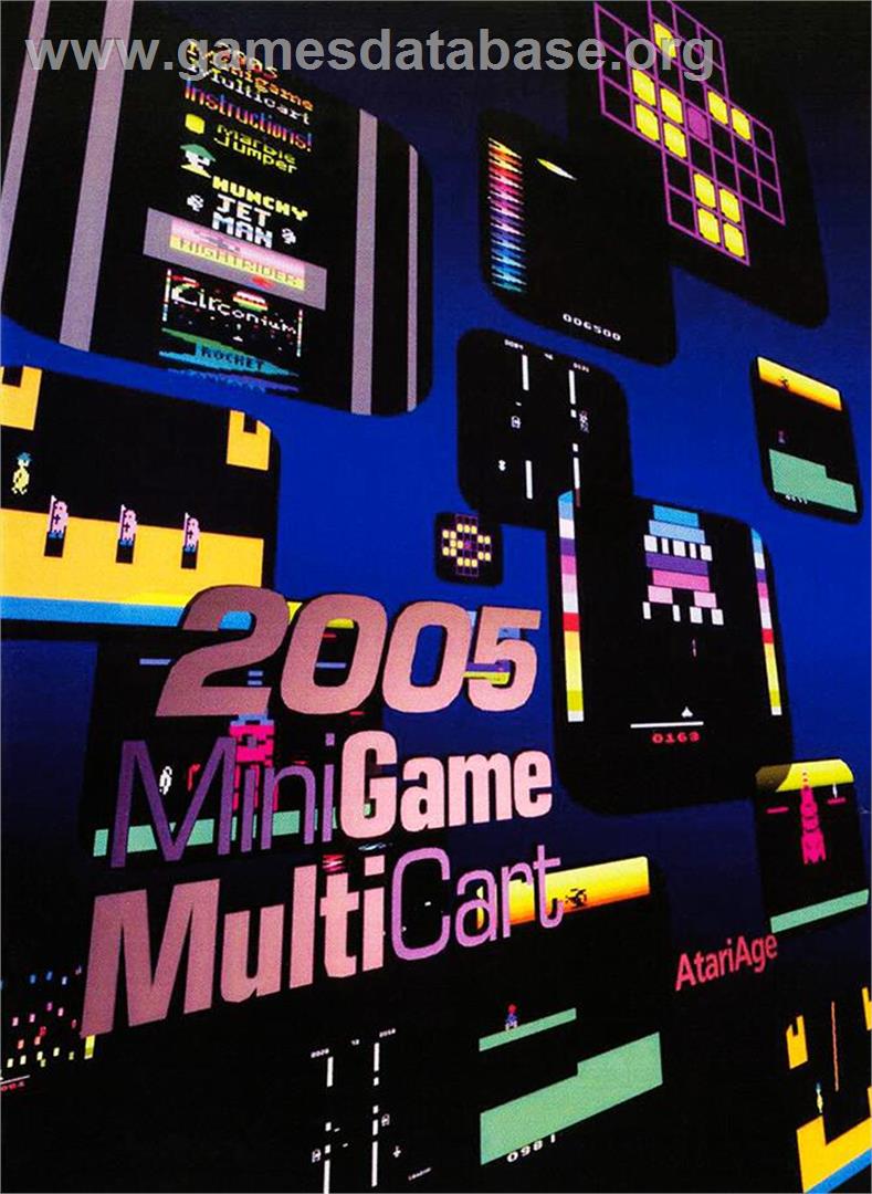 2005 Minigame Multicart - Atari 2600 - Artwork - Box