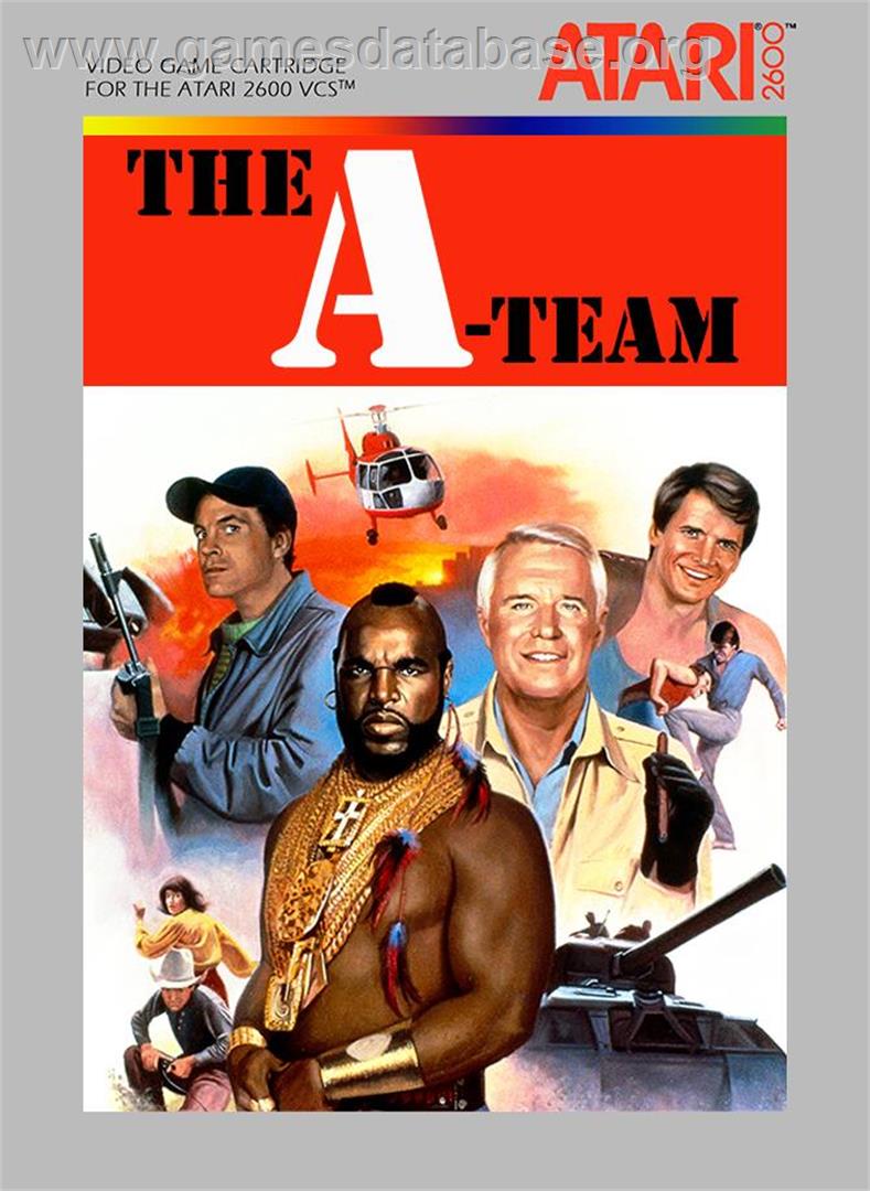 A-team, The - Atari 2600 - Artwork - Box
