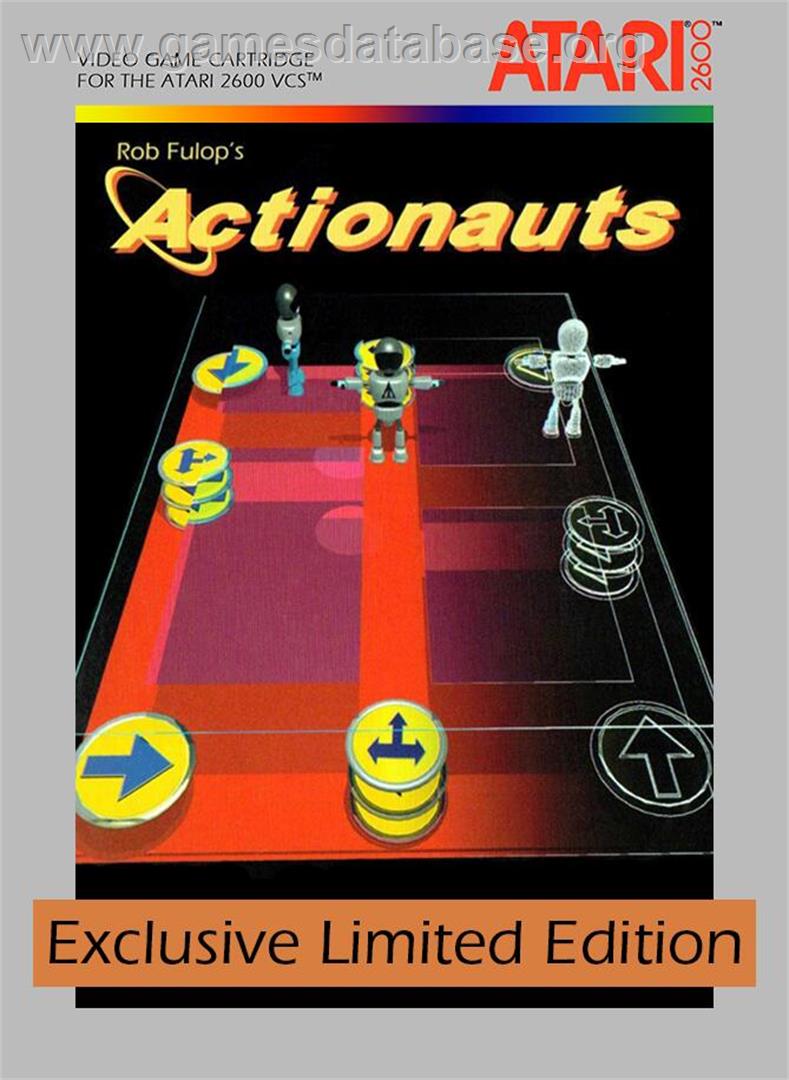Actionauts - Atari 2600 - Artwork - Box