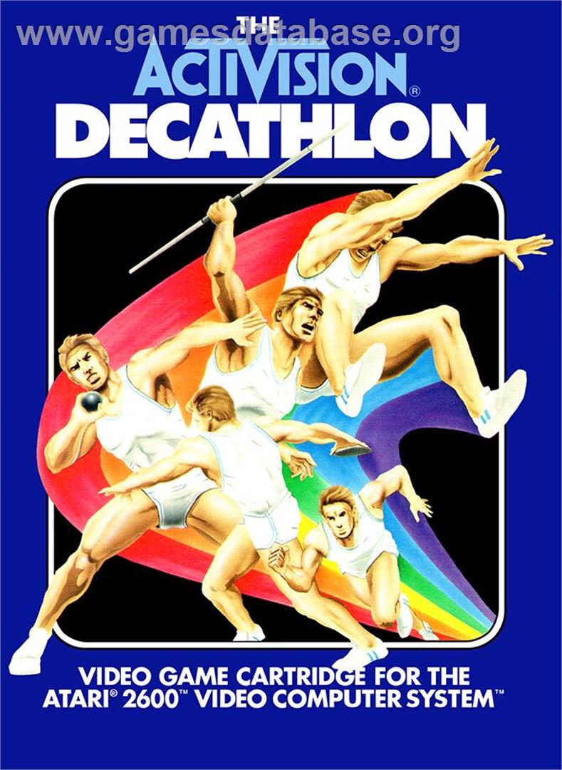 Activision Decathlon, The - Atari 2600 - Artwork - Box