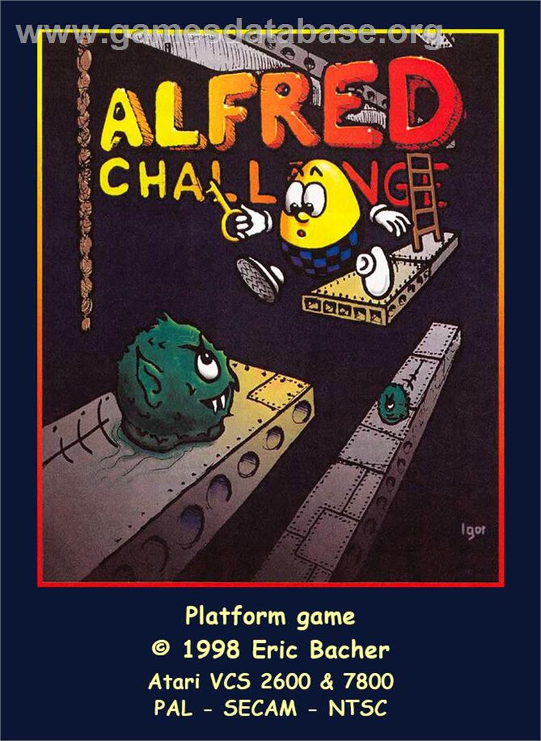 Alfred Challenge - Atari 2600 - Artwork - Box
