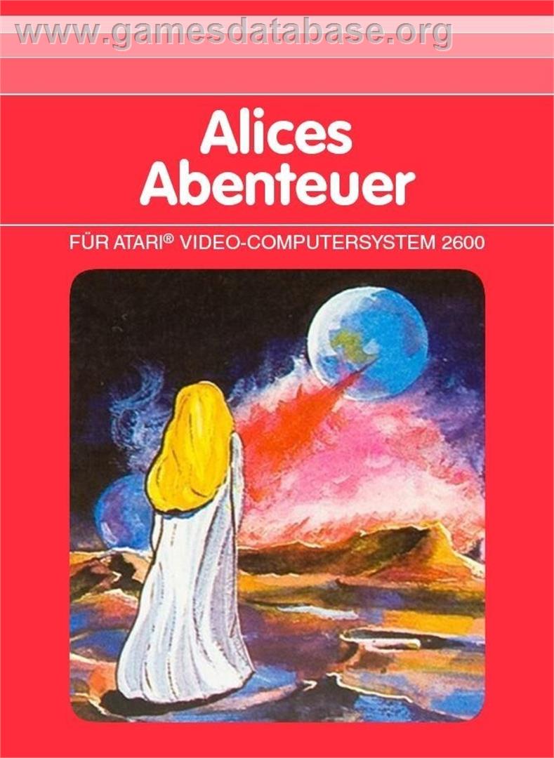 Alice's Abenteuer - Atari 2600 - Artwork - Box