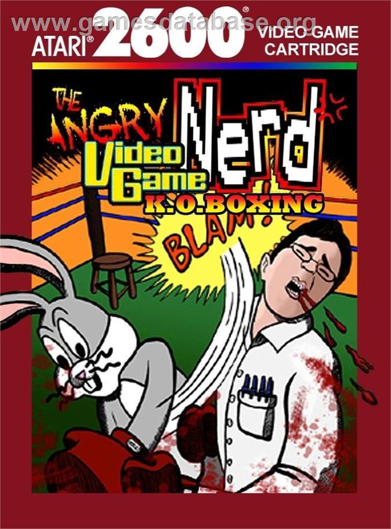 Angry Video Game Nerd K.o. Boxing - Atari 2600 - Artwork - Box