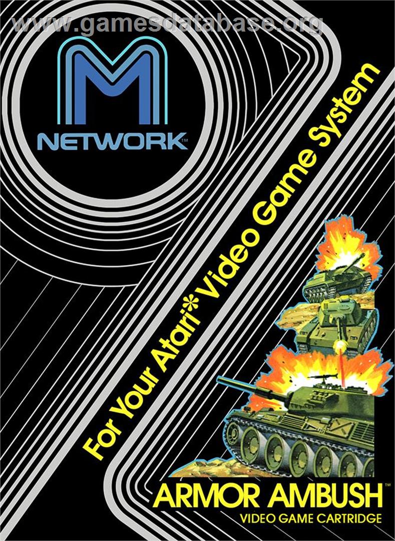 Armor Ambush - Atari 2600 - Artwork - Box