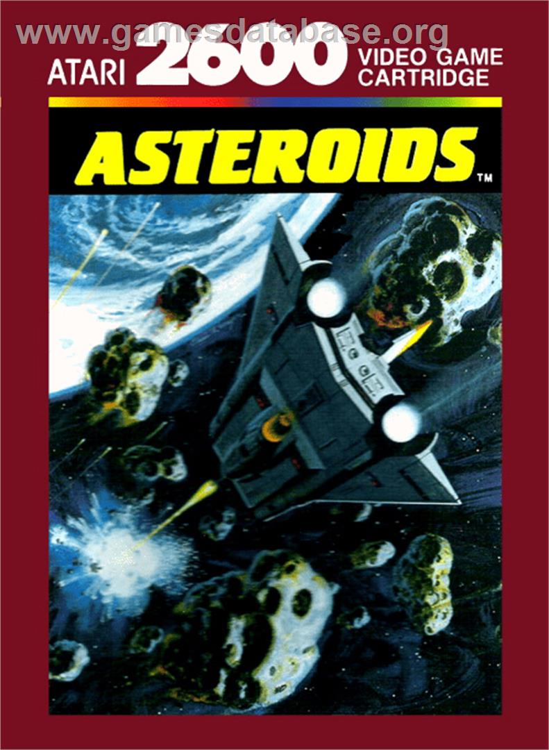 Asteroids - Atari 2600 - Artwork - Box