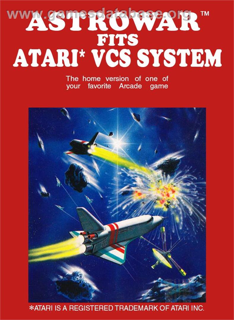 Astrowar - Atari 2600 - Artwork - Box