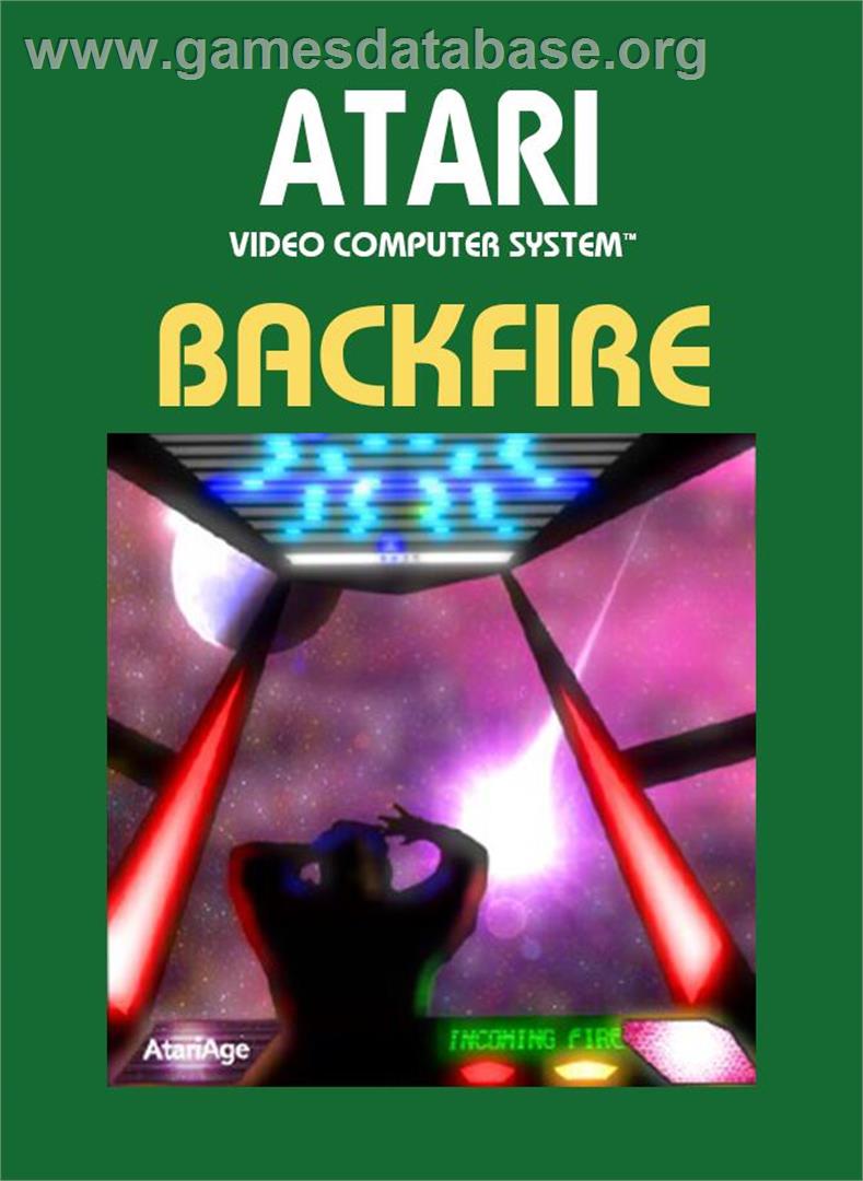 Backfire - Atari 2600 - Artwork - Box