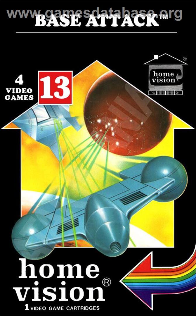 Base Attack - Atari 2600 - Artwork - Box
