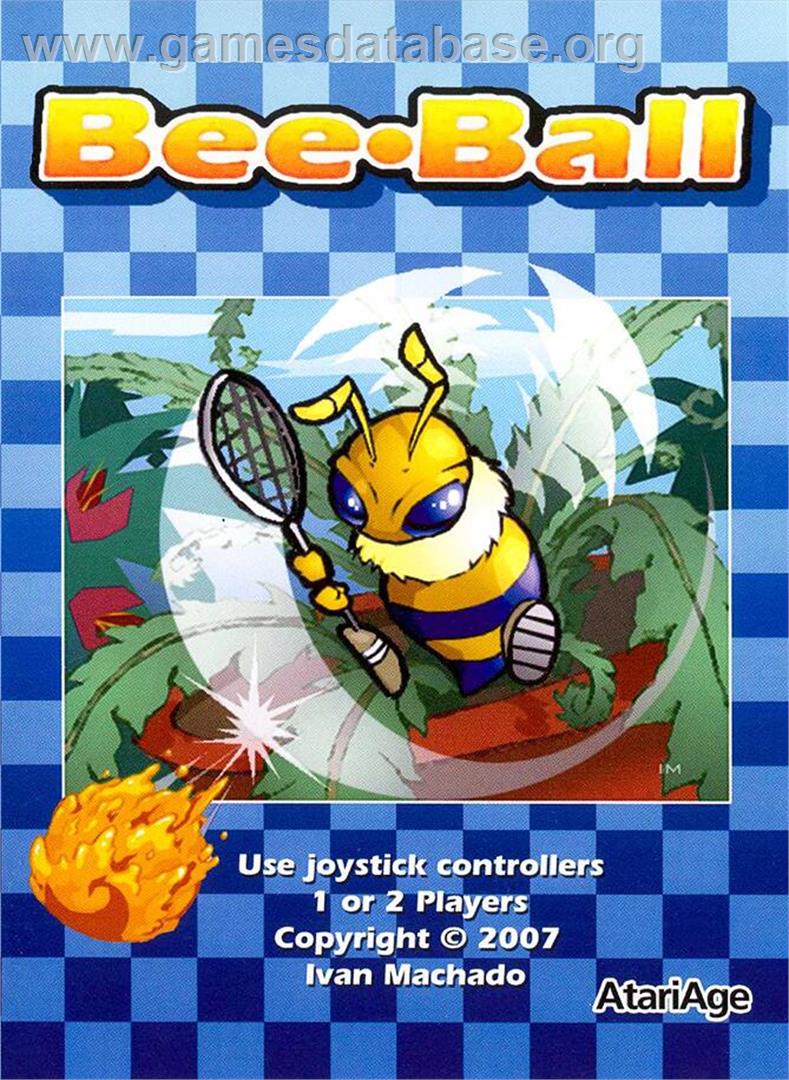 Bee-ball - Atari 2600 - Artwork - Box