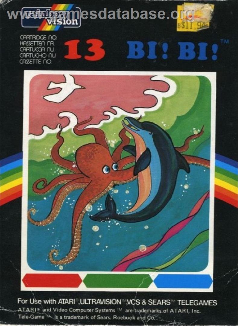 Bi! Bi! - Atari 2600 - Artwork - Box