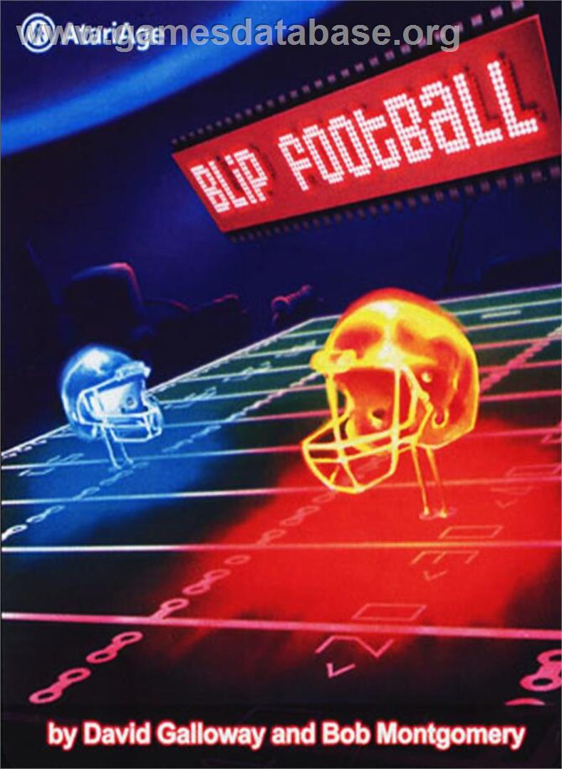 Blip Football - Atari 2600 - Artwork - Box