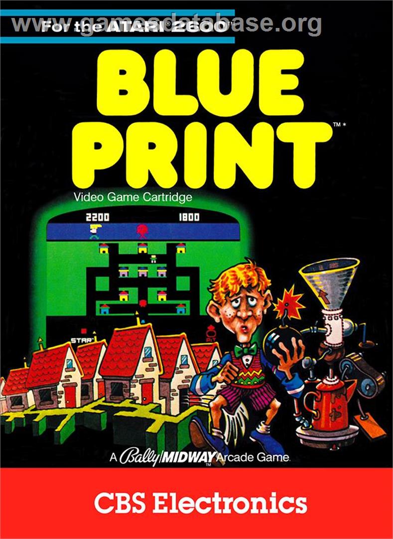 Blueprint - Atari 2600 - Artwork - Box