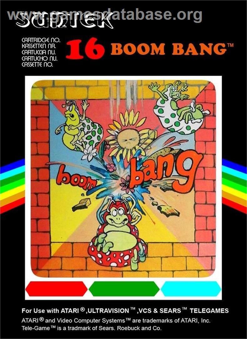 Boom Bang - Atari 2600 - Artwork - Box