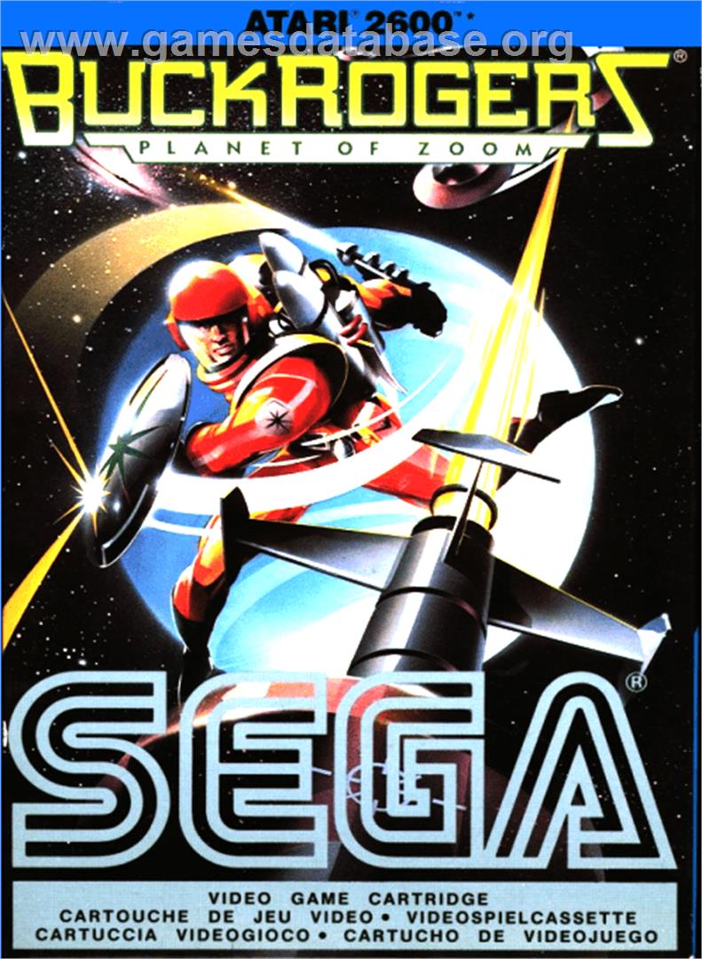 Buck Rogers: Planet of Zoom - Atari 2600 - Artwork - Box