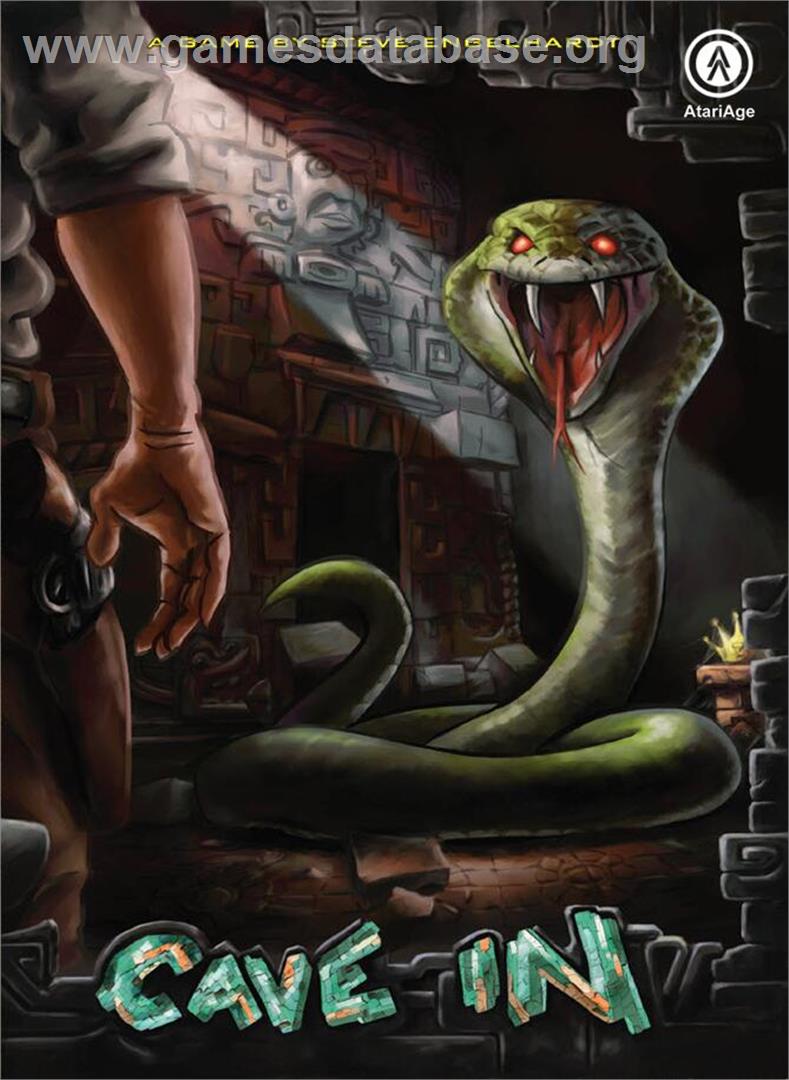Cave In - Atari 2600 - Artwork - Box