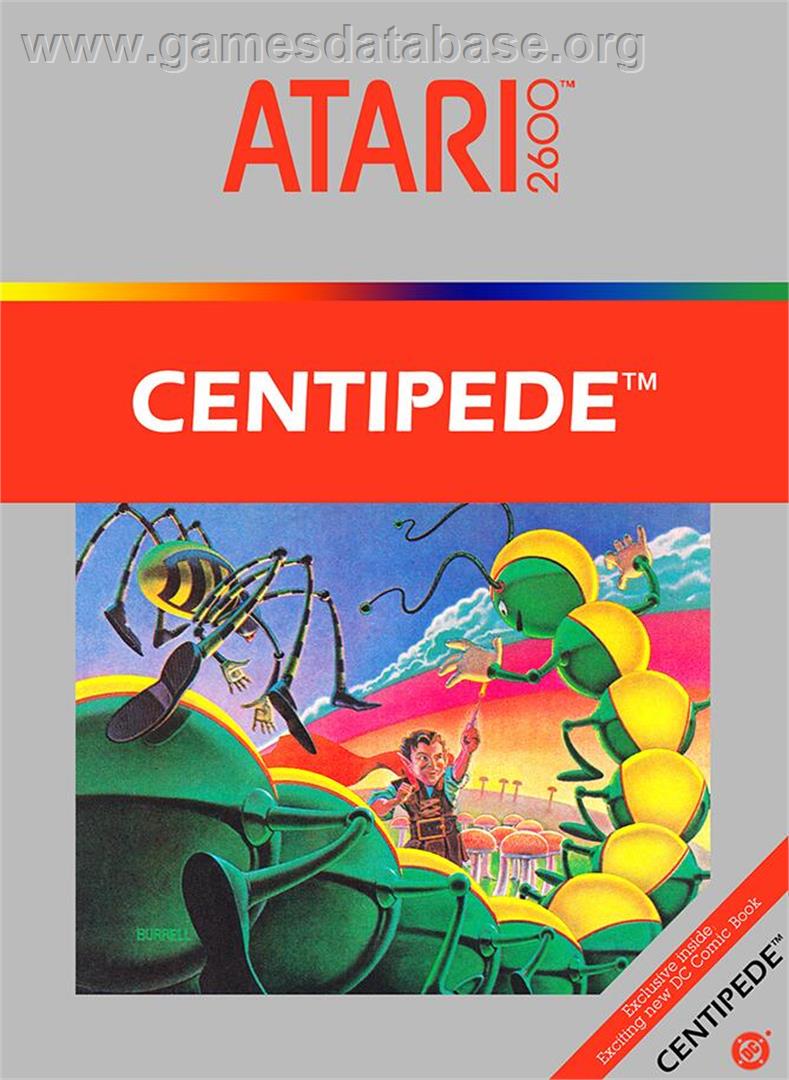 Centipede - Atari 2600 - Artwork - Box