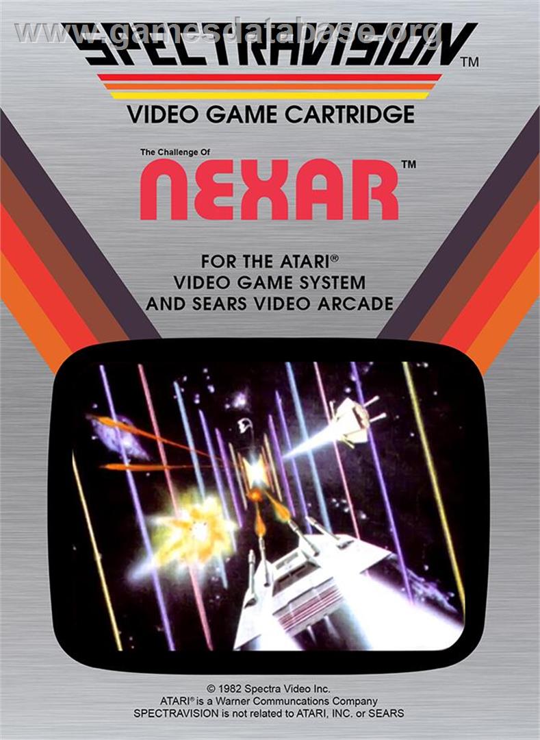 Challenge Of Nexar, The - Atari 2600 - Artwork - Box