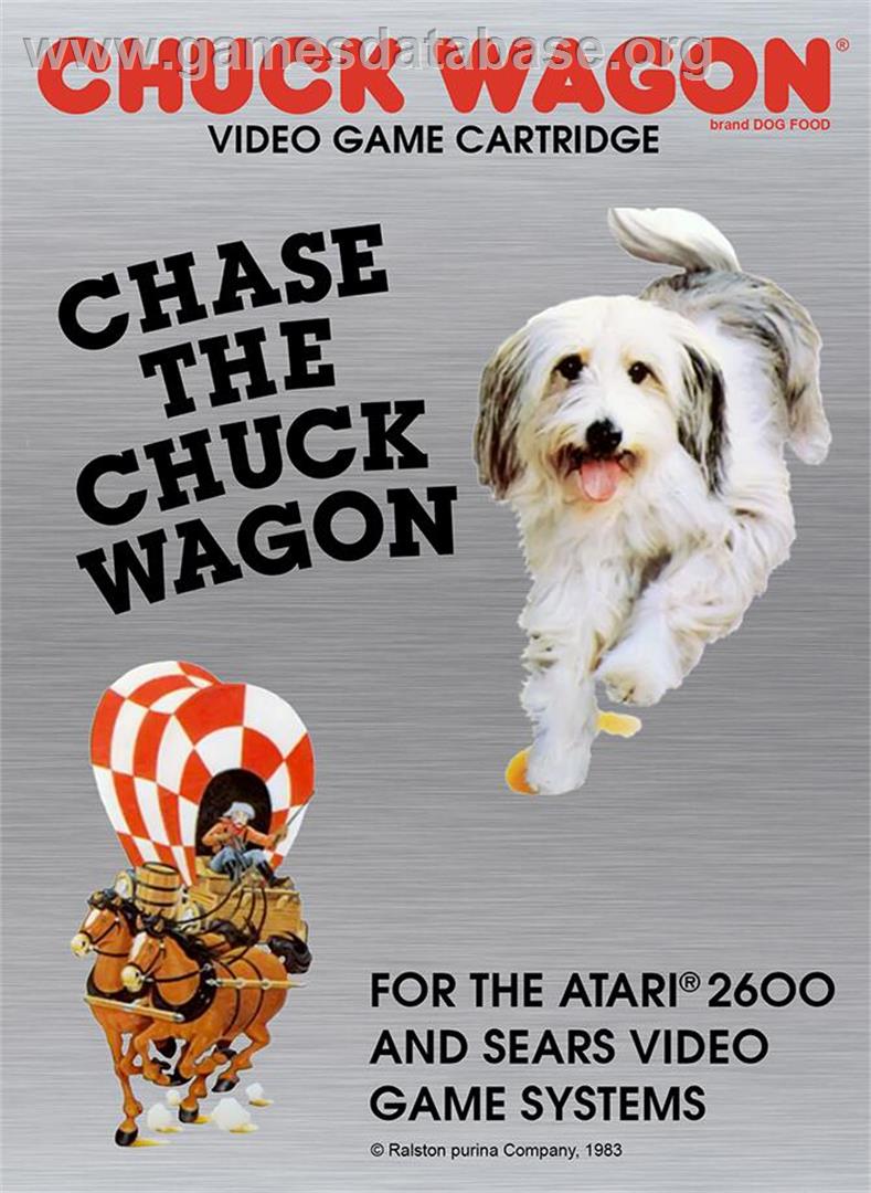Chase The Chuck Wagon - Atari 2600 - Artwork - Box