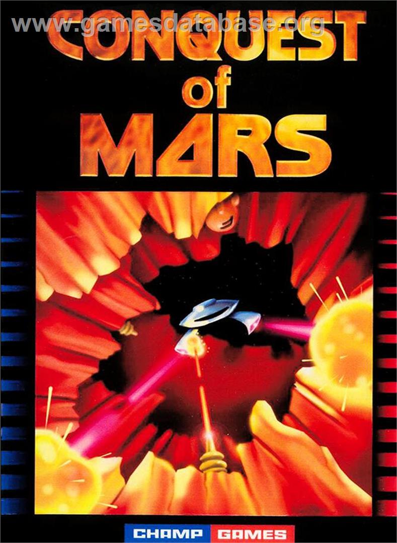 Conquest Of Mars - Atari 2600 - Artwork - Box