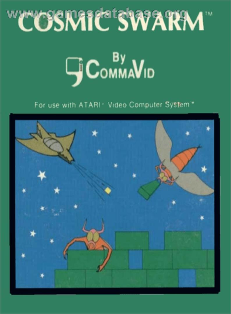 Cosmic Swarm - Atari 2600 - Artwork - Box
