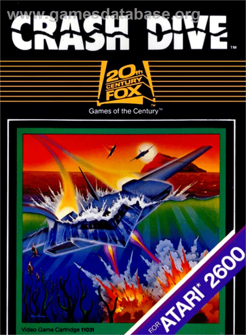 Crash Dive - Atari 2600 - Artwork - Box