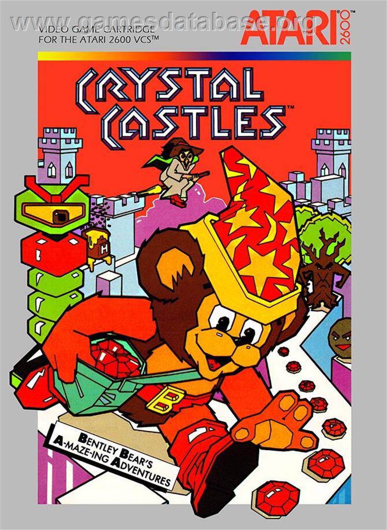 Crystal Castles - Atari 2600 - Artwork - Box